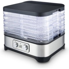 "FRITEL Family Food Dehydrator Silver/Gray - Preserve Freshness & Flavor with Style!"